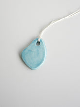 Load image into Gallery viewer, Abstract Shape Ceramic Ornament (Arctic Blue)