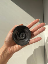 Load image into Gallery viewer, Small Spiral Bowl (Black Porcelain)
