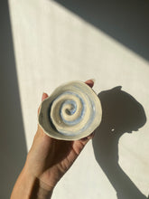 Load image into Gallery viewer, Spiral Bowl (Blue Wash)
