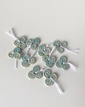Load image into Gallery viewer, Triple Spiral Charm (Light Blue)
