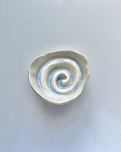 Load image into Gallery viewer, Spiral Bowl (Blue Wash)
