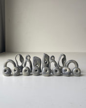 Load image into Gallery viewer, Sculptural Chess Set (Black Porcelain)
