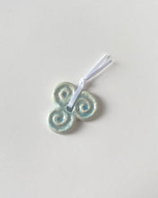 Load image into Gallery viewer, Triple Spiral Charm (Light Blue)
