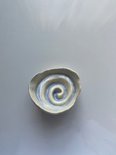 Load image into Gallery viewer, Spiral Bowl (Blue Wash)
