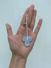Load image into Gallery viewer, Triple Spiral Charm (Blue)
