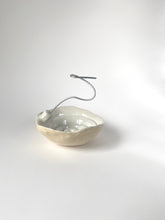 Load image into Gallery viewer, Spiral Bowl Stem Holder (White Clay)
