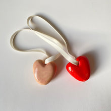 Load image into Gallery viewer, Porcelain Heart (Red)
