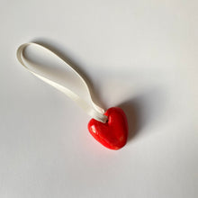 Load image into Gallery viewer, Porcelain Heart (Red)
