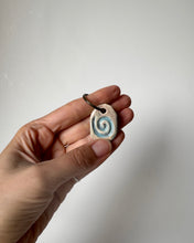 Load image into Gallery viewer, Spiral (Light Blue/Orange)
