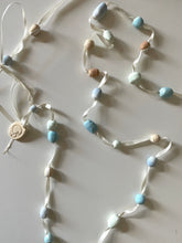 Load image into Gallery viewer, Porcelain Bead Garland (White Ribbon)
