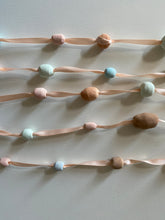 Load image into Gallery viewer, Porcelain Bead Garland (Pink Ribbon)
